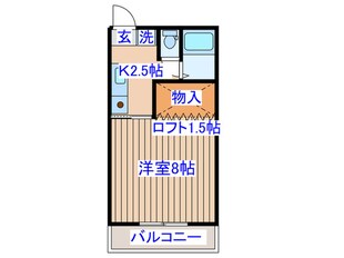 メゾンエイチの物件間取画像